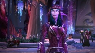 WoW Legion 55 Suramar Cinematic  Thalyssra  Anax  Keldanath  Shalan  Oreth  Theryn [upl. by Anauqal]