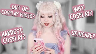 ☆ QampA – I answer your questions Most expensive Cosplay First Cosplay Favorite Anime ☆ [upl. by Teria]