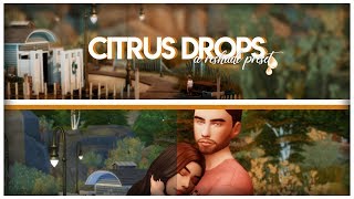 CITRUS DROPS  MY RESHADE PRESET  The Sims 4 [upl. by Aymik]