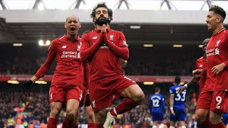 Salah Screamer vs Chelsea  Premier League 201819  English Commentary [upl. by Epilef370]