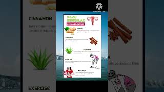 Irregular periods home remedies for irregular periodssimplehometipsperiodpain ytshortvideo [upl. by Arrio]