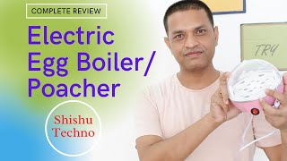 electric egg boiler  egg poacher  review [upl. by Jankey]