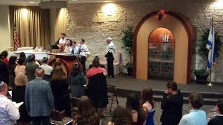 Dashel Adelman Bar Mitzvah Service [upl. by Enamrahs]