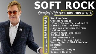 Soft Rock Hits 70s 80s 90s  Lionel Richie Rod Stewart Phil Collins Bee Gees Lobo [upl. by Leahcimsemaj52]