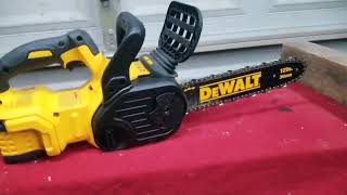 DeWalt DCCS620 12in XR Chainsaw Bought homedepot Review [upl. by Oiredised433]