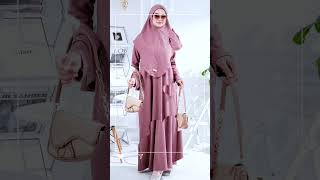 Gamis Knit Premium gamissyariterbaru gamissyaripremium shortvideo [upl. by Lienahs522]