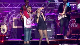 MARIA ILIEVA amp ATANAS KOLEV  WANNA BE THE BEST  Live at CocaCola Happy Energy Tour 2014 Sofia [upl. by Osman203]