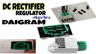 DC 4PIN RECTIFIER REGULATOR DIAGRAM [upl. by Imoen14]