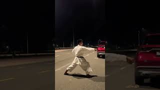 Taikyoku Shodan Kata Slowmotion 🥰🥋🥰 Quang Hải Karate 🥋 quanghaikarate karate katakarate [upl. by Furie]