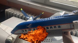 Stop motion plane crash [upl. by Donough854]