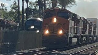 52524 Fullerton turns into Foamerton Railfanning Fullerton [upl. by Olin137]