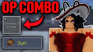 I Made An OP COMBO With The NEW CHARACTER In Legend Battlegrounds  Roblox [upl. by Anifares]