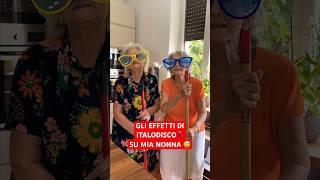 GLI EFFETTI DI ITALODISCO SU MIA NONNA 🕺  Parodia The Kolors  iPantellas [upl. by Farmer]