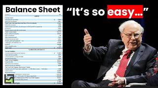 Warren Buffett How To Analyze a BALANCE SHEET [upl. by Anovad]