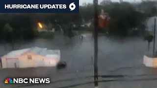 Florida continues to see rain and flooding as Hurricane Milton moves east [upl. by Fay595]