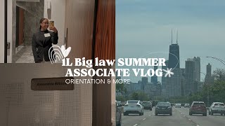 1L Big Law Summer Associate  Chicago Vlog [upl. by Rexford]