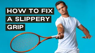 7 Practical Ways To Avoid Slippery Grip When Playing Tennis slipperygrip [upl. by Egroej986]