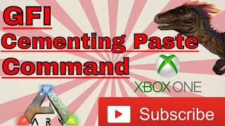 GFI Cementing Paste Command [upl. by Yatnuahs951]