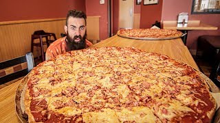 The Biggest Pizza Challenge Ive Ever Seen  Trip To Buffalo Pt2 [upl. by Toolis]