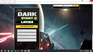 Dark Orbit  2024  Nuevo servidor Privado  Como instalar Dark Start [upl. by Eerbua]