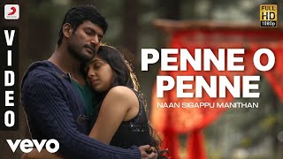 Oh Penne Lyrics  AnirudhOfficial  Vanakkam Chennai  quotUn kaigal korthuquot \ [upl. by Notlrac]