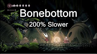 Bonebottom 200 Slower  Hollow Knight Silksong Soundtrack Sample [upl. by Constantin]