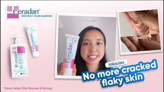 Ceradan Restore Rebuild Renew Skin Barrier Proven results by satisfied users [upl. by Yenitsed290]