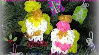 RAINBOW LOOM ANGEL  How to Make [upl. by Byrann939]