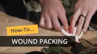 Hemostatic Gauze  Wound Packing [upl. by Atikahs]