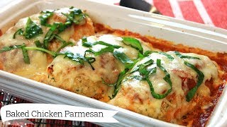 Easy Cheesy Parmesan Chicken Baked to Perfection 🍽 [upl. by Neerahs50]