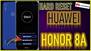 Honor All Moile Hard Reset Factory Reset  All Huawei phones with Android 80 Mate Honor P10 [upl. by Carrissa31]