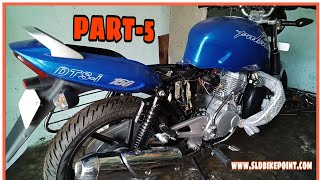 RESTORATION OF PULSAR MODEL 2002 PART 5  SLD BIKE POINT [upl. by Lynea]