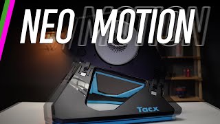 Tacx NEO Motion Plates Review  More Motion for Tacx NEO Smart Bike Trainers [upl. by Sakul]