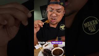 Sate Makmur Kluang Macam macam haiwan dia jadikan sate [upl. by Annawd]