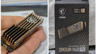 MSI SPATIUM M480 PRO HS 2т 74007000 [upl. by Atsylac]