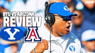 Arizona vs BYU Review  PFF Grade Release Show [upl. by Eirrej504]