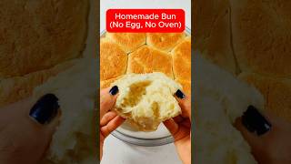 NO Oven NO Egg homemade Bun shorts cooking sunsahibasun [upl. by Lain478]