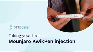 How to take your Mounjaro KwikPen  Phlo Clinic [upl. by Eisaj]