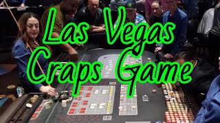 Craps Table Action from Vegas [upl. by Ruyam504]