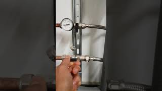 How to top up the pressure of a boiler or heating system that has an external filling loop [upl. by Leirda]