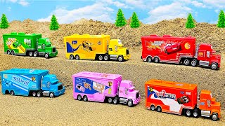 Mega RC Trucks RC Heavy Haulage RC Car Transport RC Traktor Volvo Lesu BL71 RC Wheel Loader Dozer [upl. by O'Doneven]