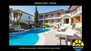 stamos hotel greece hotel holiday [upl. by Close]