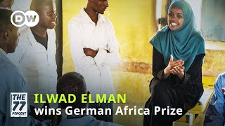 Somalis Ilwad Elman wins German Africa Prize 2020 [upl. by Anirt456]