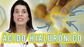 ANTIIDADE com Ácido Hialurônico CASEIRO da Película do Ovo [upl. by Neleh32]