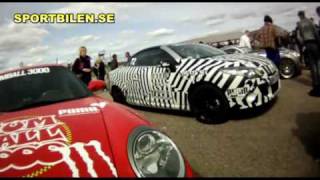 Gumball 3000 Anderstorp Raceway 2010 3rd May walkaround [upl. by Lama568]