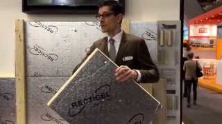 Eternit Cedral Click Batibouw 2015 demonstration [upl. by Ardnasak]