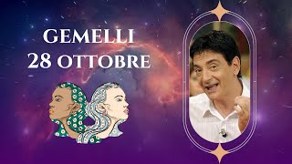 Gemelli ♊️ LOroscopo di Paolo Fox  28 Ottobre 2024  Lunedì a mezze tinte [upl. by Mendes]