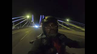 Riding ￼ over the Goethals ￼ bridge Elizabeth NJ￼ [upl. by Isolt]