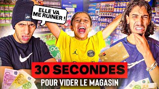 ELLE A 30 SECONDE POUR VIDER UN MAGASIN GÉANT 🤩  Je suis ruiné [upl. by Natsuj365]