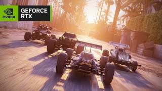 NVIDIA Racer RTX  The future of graphics powered by GeForce RTX 40 Series [upl. by Zedecrem]